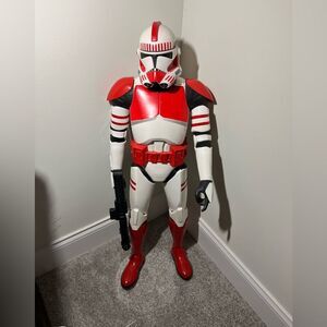 2013 Rogue One STAR WARS 31" GIANT SIZE JAKKS CLONE SHOCK TROOPER STORMTROOPER